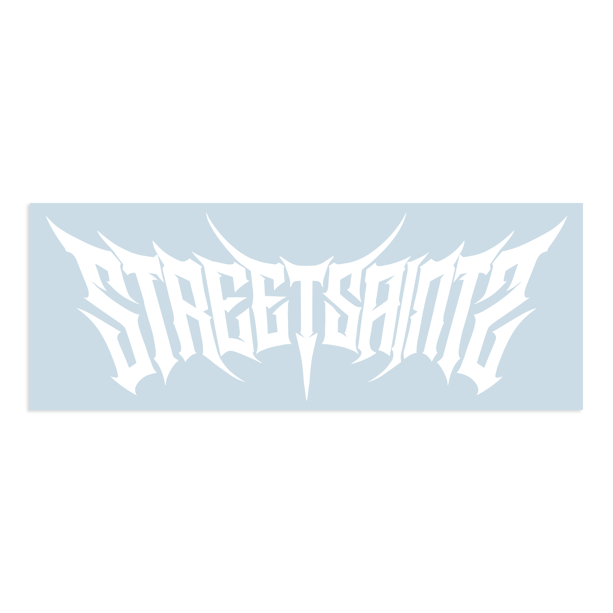 Calcomanía con el logotipo de StreetSaints V2